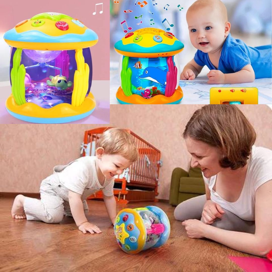 Aquarium Light Toy – Musical Night Projector for Kids